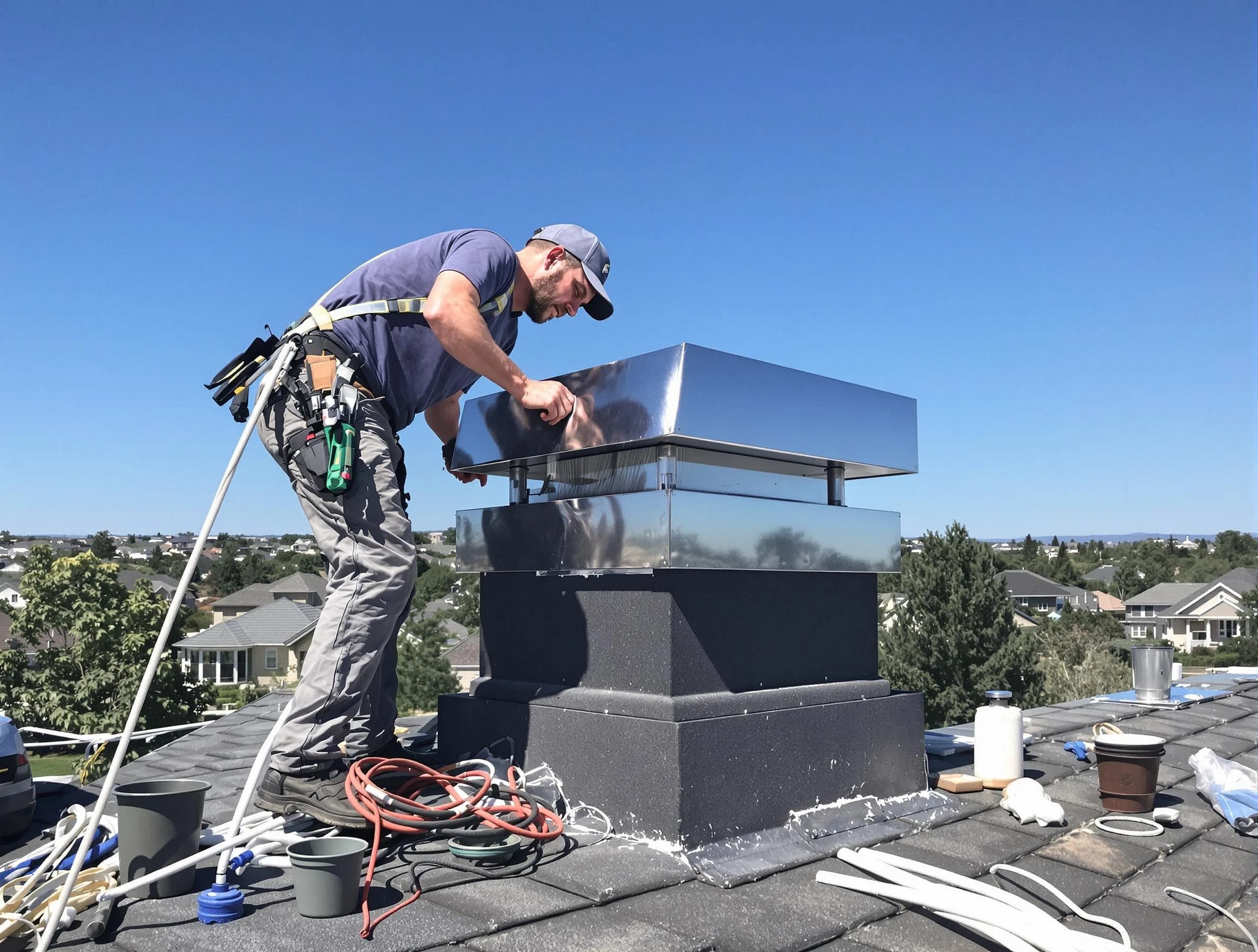 Chimney Cap Services service in Longmont, CO