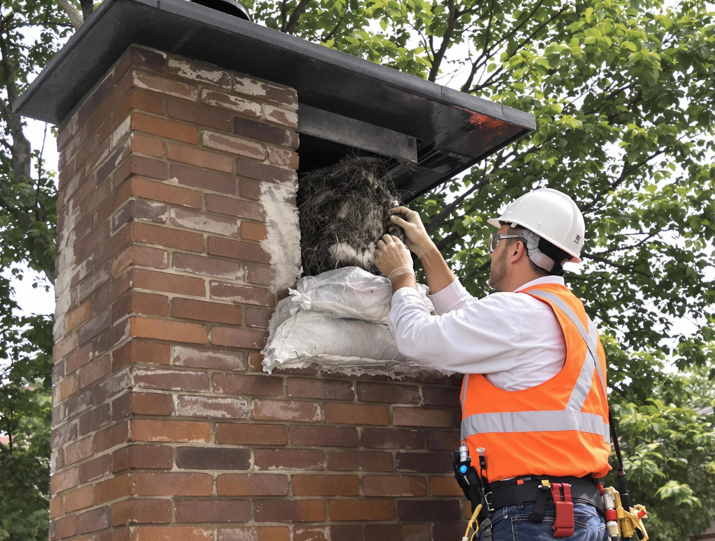 Humane removal of debris and animals by Longmont Chimney Sweep in Longmont, CO