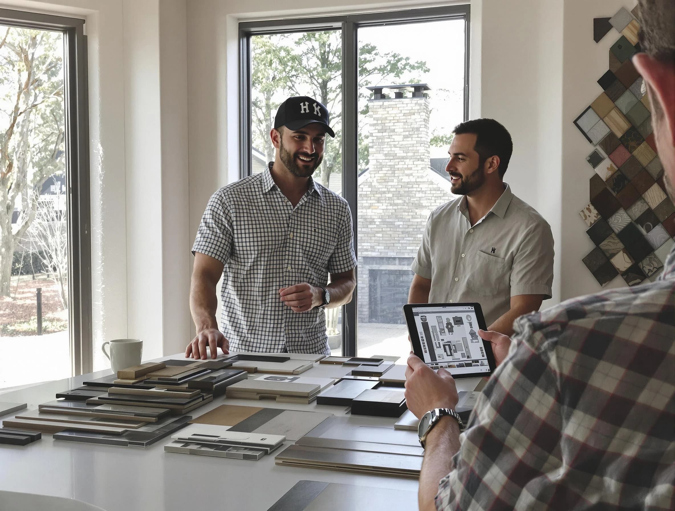 Longmont Chimney Sweep remodeling a chimney and fireplace in Longmont, CO
