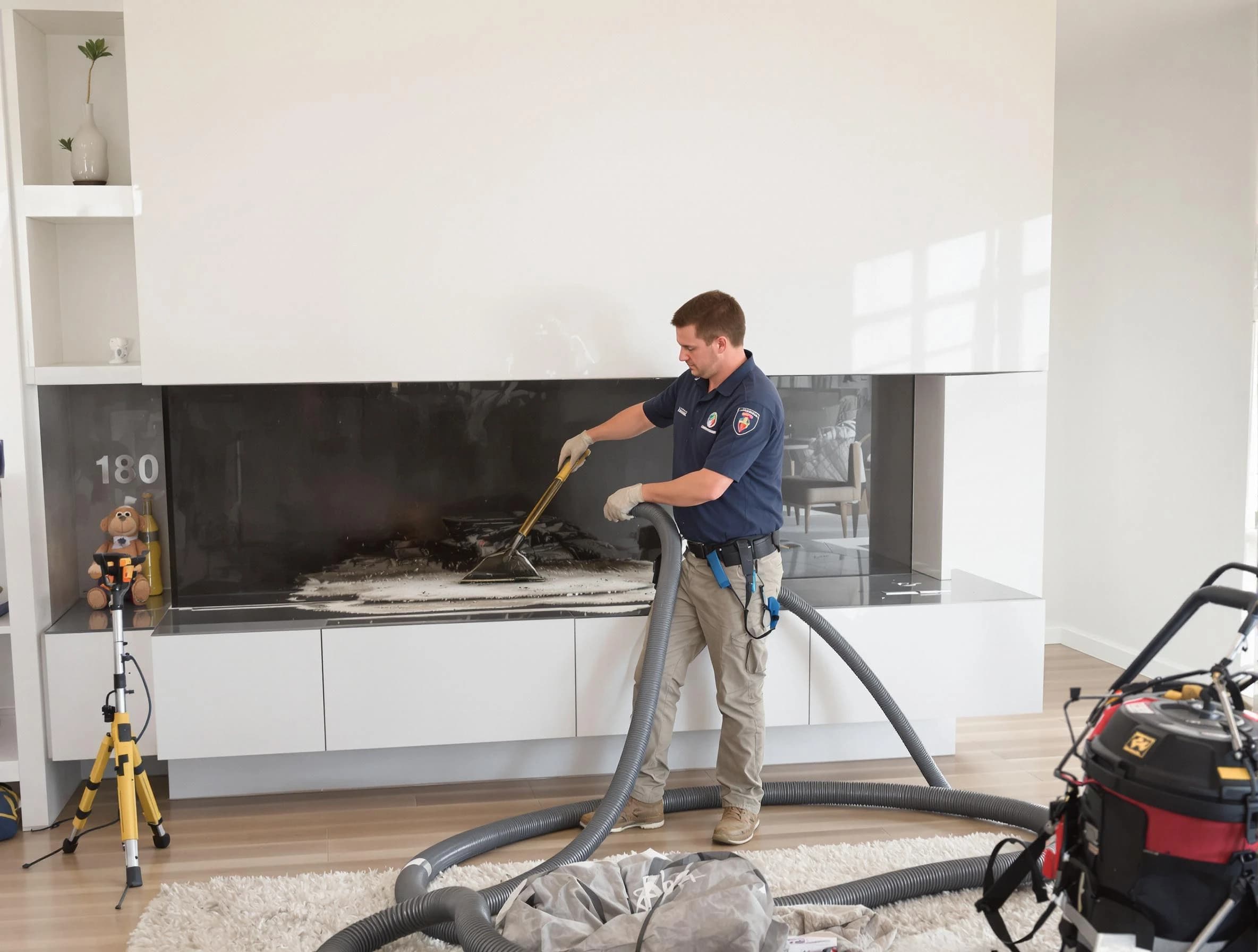 Longmont Chimney Sweep technician providing chimney sweeping services in Longmont, CO