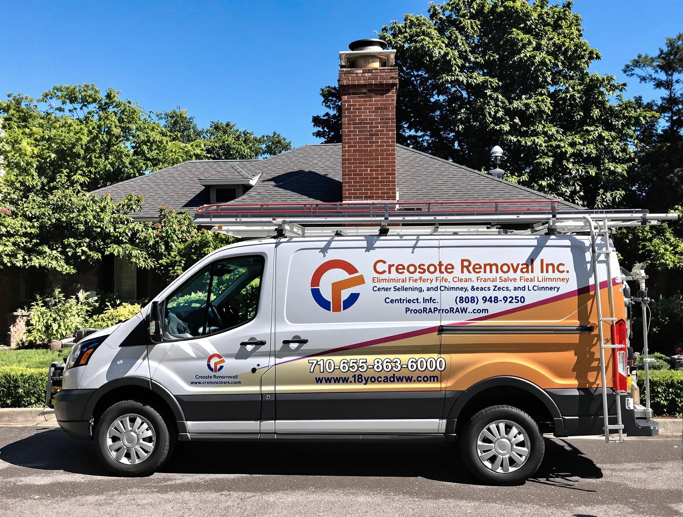 Longmont Chimney Sweep technician removing creosote safely in Longmont, CO