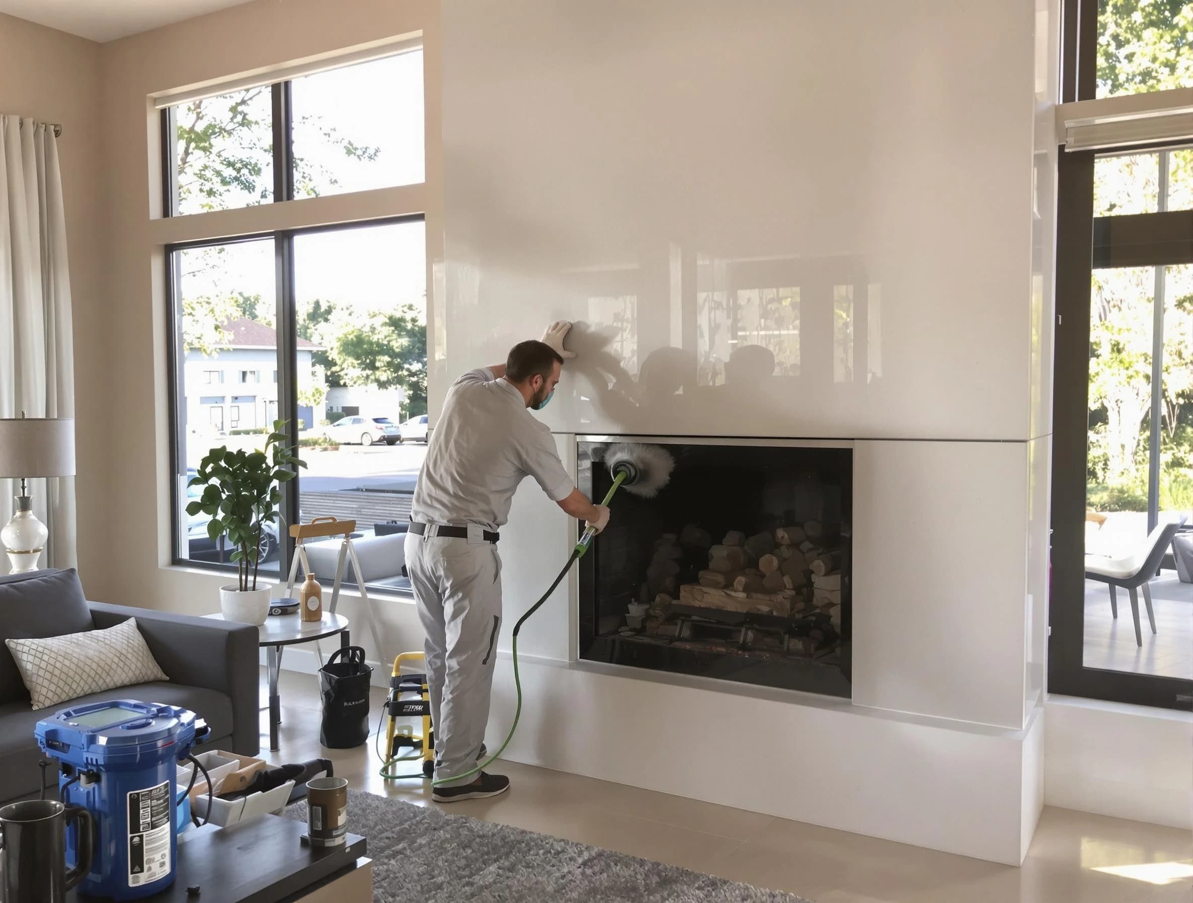 Longmont Chimney Sweep performing thorough soot removal in Longmont, CO