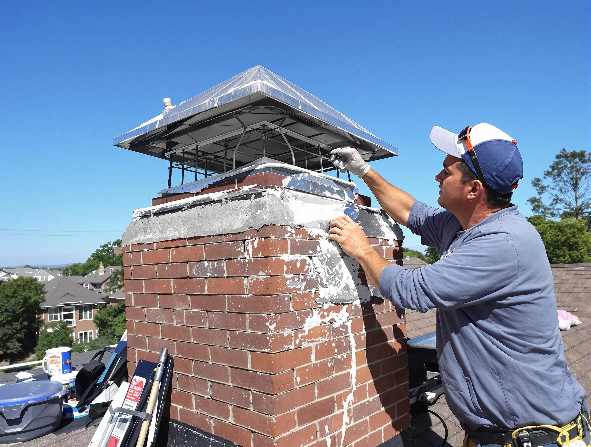 Chimney Crown Services service in Longmont, CO