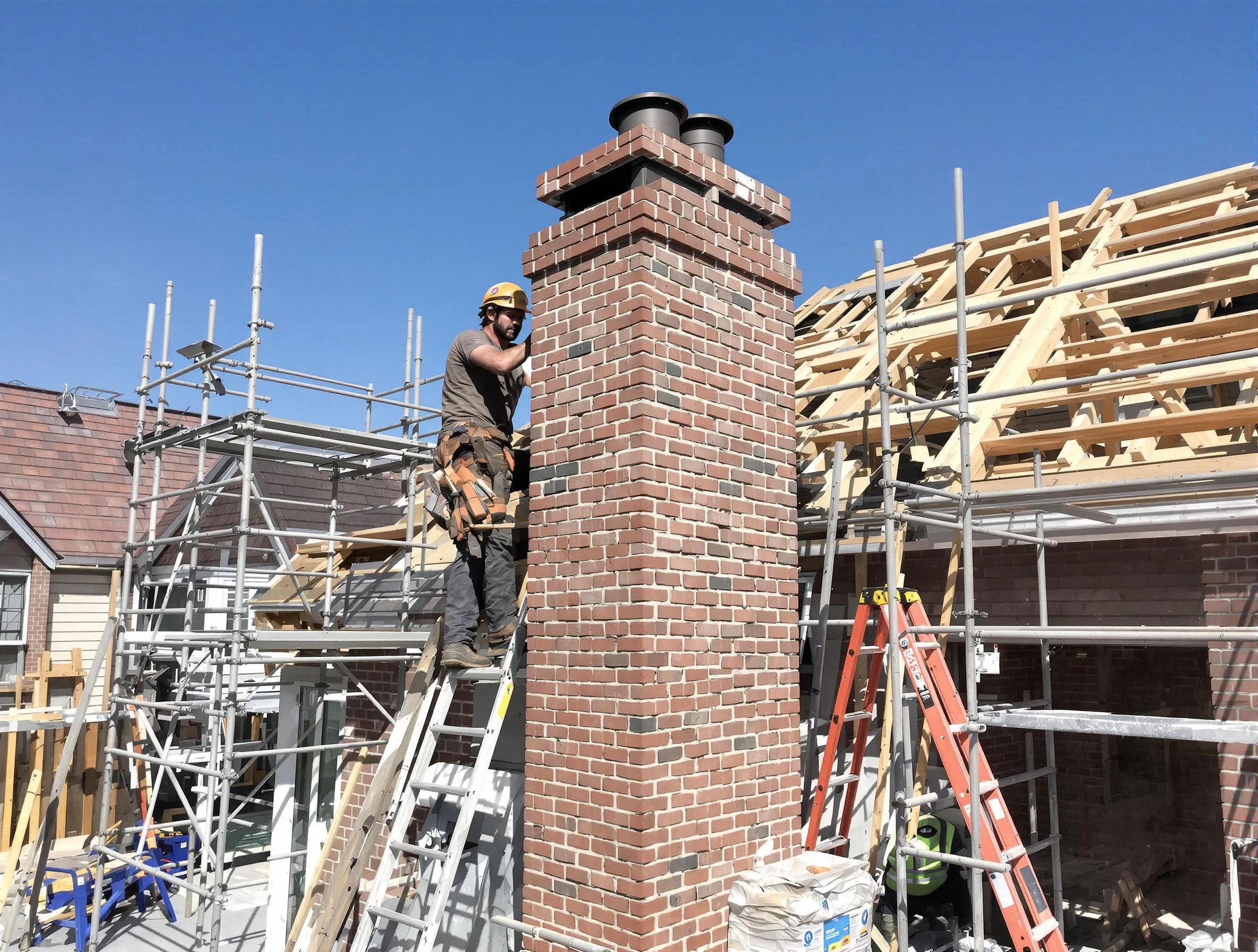New chimney installation completed by Longmont Chimney Sweep in Longmont, CO
