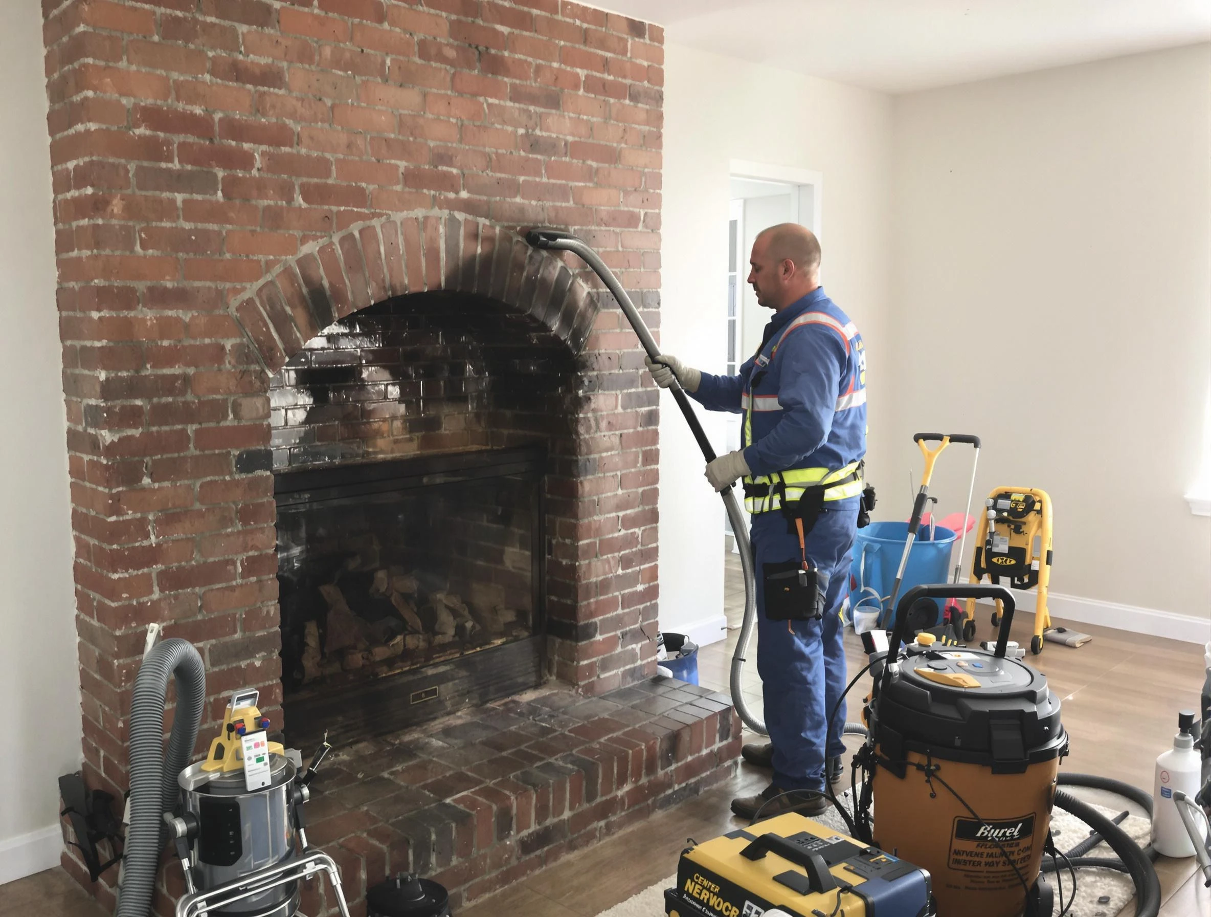 Longmont Chimney Sweep expert performing detailed chimney sweep in Longmont, CO